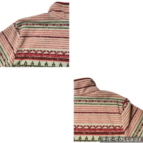 Columbia Outdoor Tribal Southwestern Print Cozy Fleece 1/4 Snap Pullover - Sz M - Picture 11 of 15